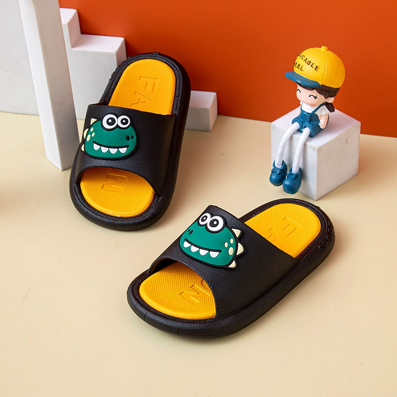 Летний новый мультфильм милые детские тапочки большие дети