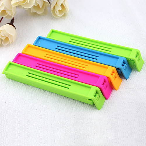Korean style 5-pack candy-colored snack bags food bags food sealing clips sealing clips fresh-keeping clips manufacturer wholesale