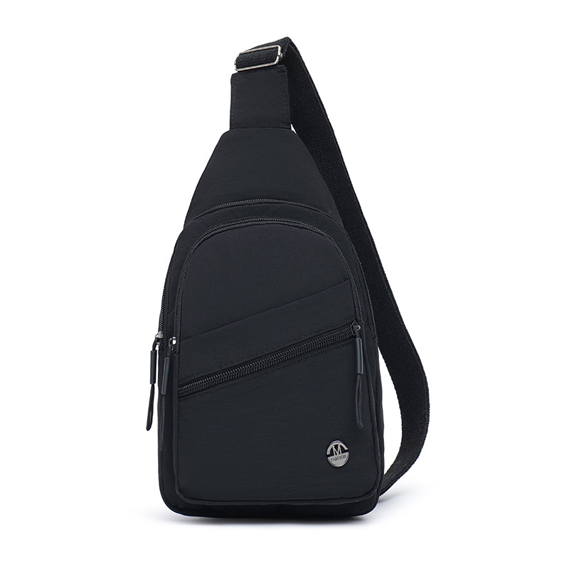Bolso de pecho de tendencia transfronteriza para mujer multifuncional nuevo bolso de mensajero ligero hilo bordado tendencia mochila deportiva pequeña bolsa diagonal