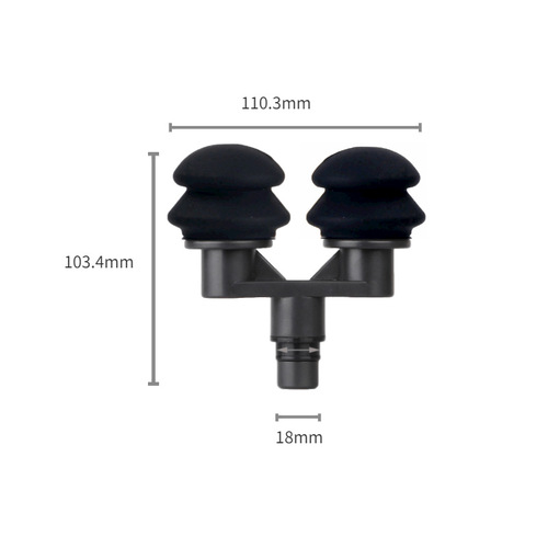Manufacturer of various types of fascia gun massage head fascia gun accessories silicone massage head PU massage head fascia gun