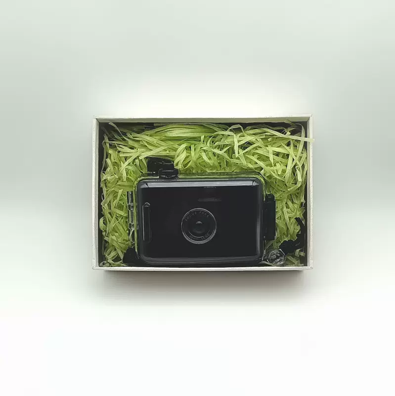 Бело-голубая Polaroid, водонепроницаемая детская камера, ретро подарочная коробка