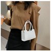 Fashionable polyurethane summer trend one-shoulder bag, small bag, Korean style