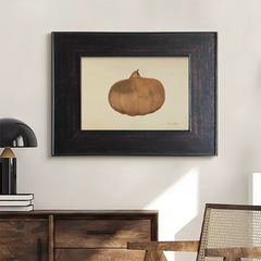 《葫蘆福祿》法式中古風小眾藝術客廳餐廳掛畫北歐復古書房玄關壁