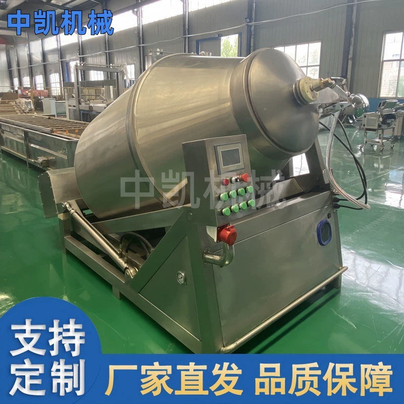 Поставка фрикаделек, вакуумная машина для наклона и замешивания, автоматическая машина для подачи и замешивания, производственная линия, машина для маринарования и ароматизации.