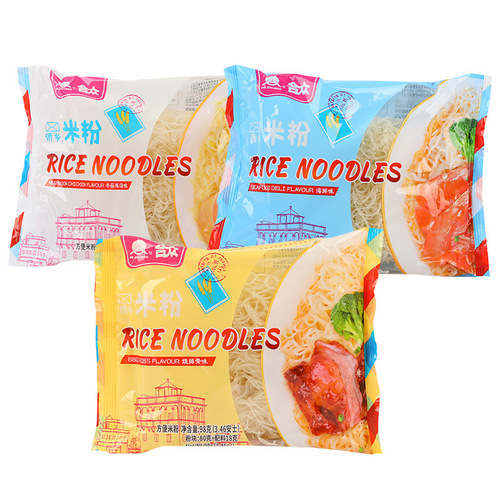 Allied Community Noodles - Non-fried, Ready-to-Cook Rice Noodle Dried Fine Rice Noodles Seafood Original Flavor Breakfast Noodles Wholesale