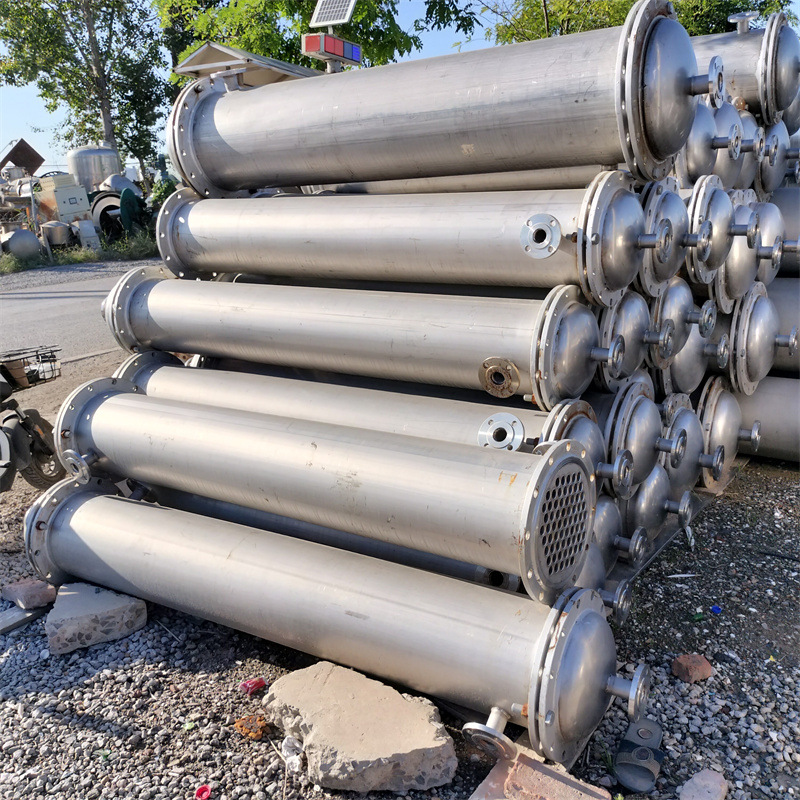 二手列管式冷凝器  二手工业冷凝器 50平方冷却设备