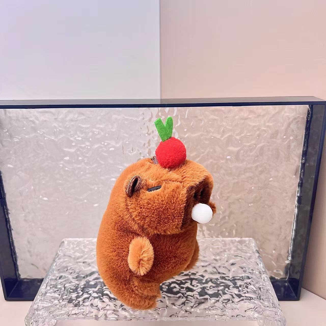 11cm 브라운 탑 레드