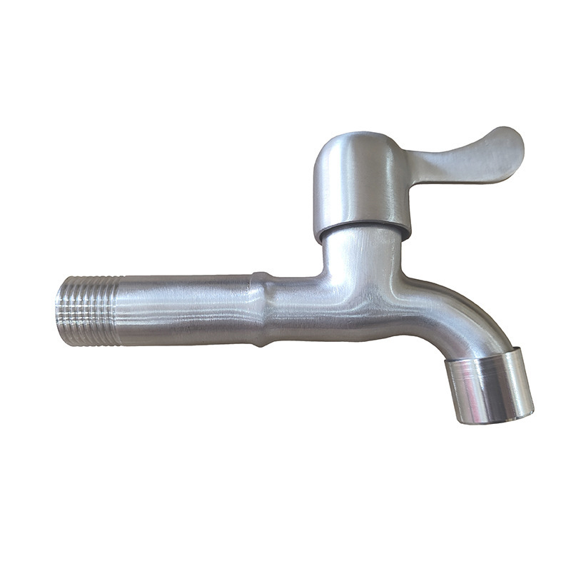 Grifos de acero inoxidable 304 lavadora Grifos especiales de piscina de trapeador alargado Grifos domésticos 4 puntos Grifos de hervir rápidamente