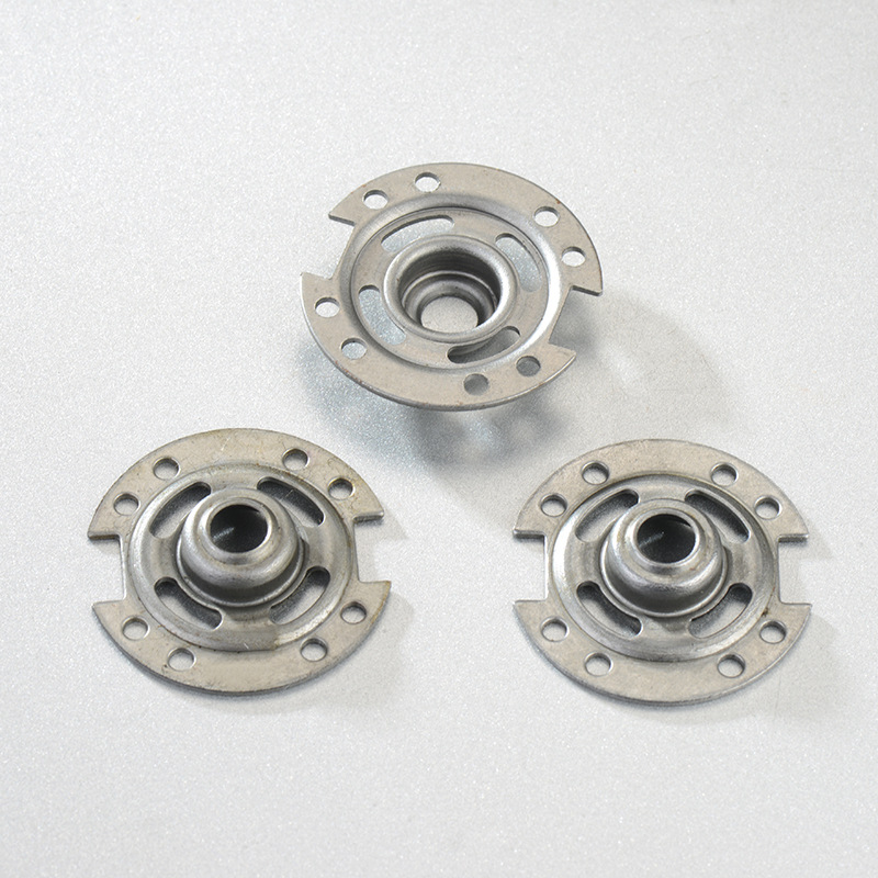 高精密连续模冲压件冲压端盖冲压铁片连续级进模冲压成型五金加工