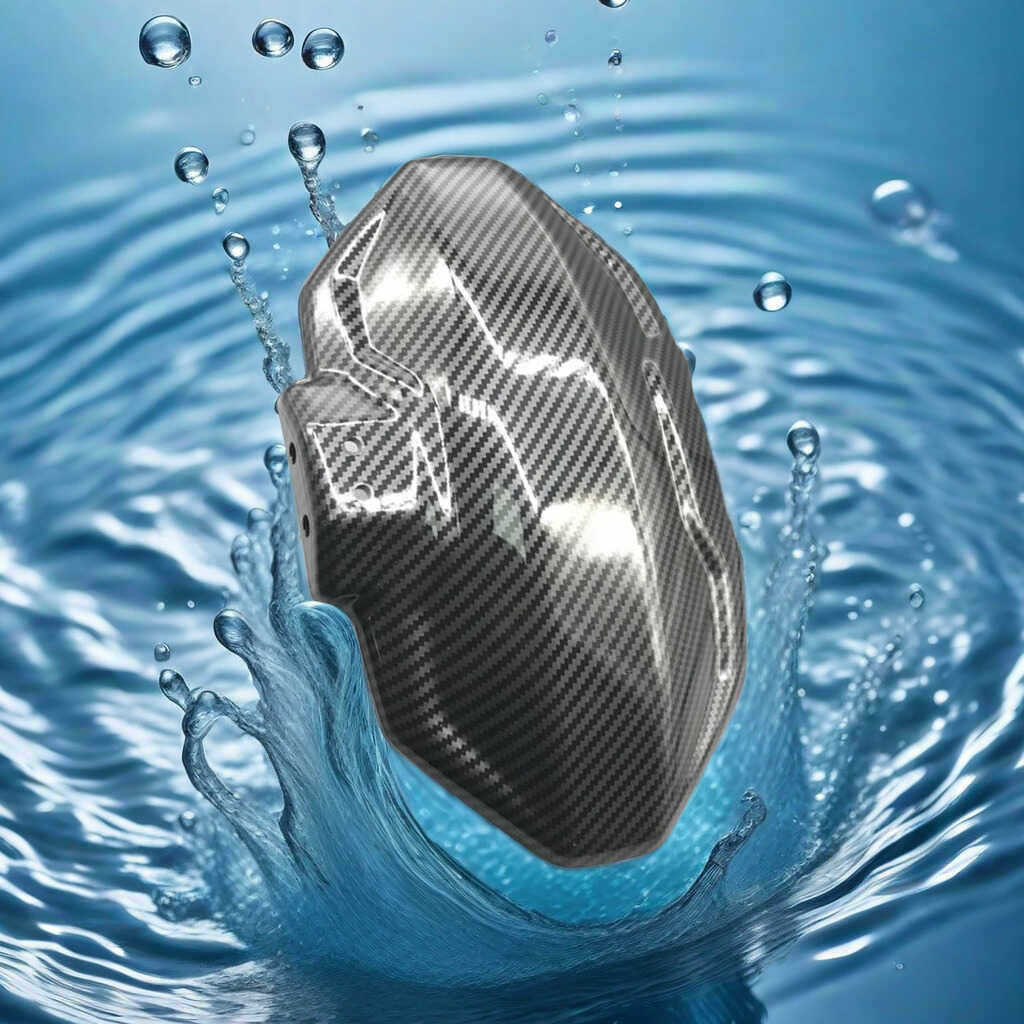 Electric Vehicle Fender Modification Parts Carbon Fiber Rear Fender for Niu 1, 2, 3, 4 Generations and Niu 9 Children's Models