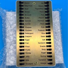 ����ѷMetal Grocery List�����嵥���ظ����ý������ù�������