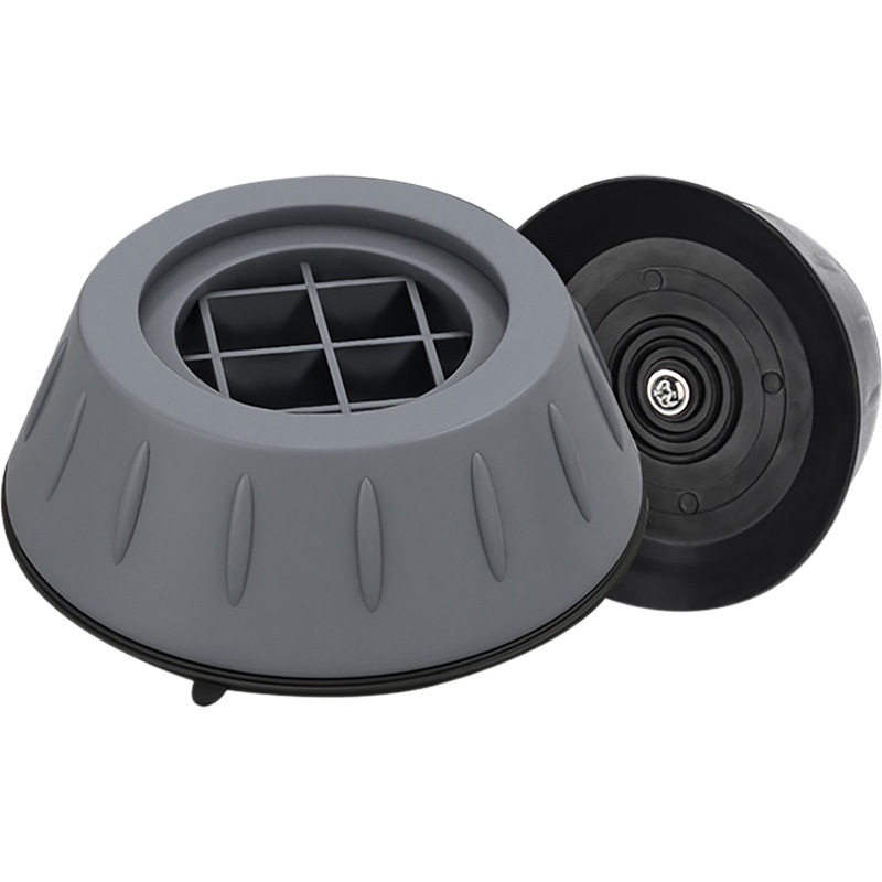 Almohadilla para el pie de la lavadora de tambor transfronterizo para aumentar las piernas Almohadilla antideslizante general y antivibración Base de refrigerador de goma de elevación fija