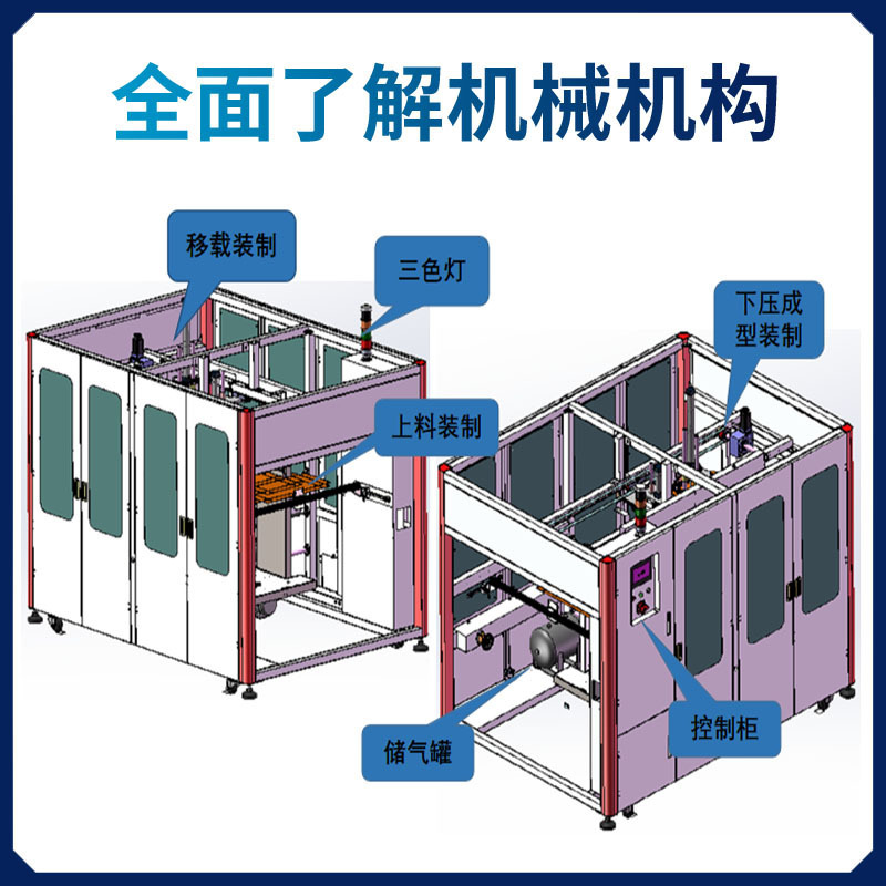 宅配段ボール箱紙箱折り機自動折りカラー箱機械電気商包装箱全自動折り箱|undefined