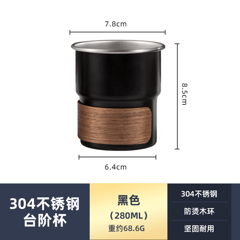 Café hecho a mano Juego de café hecho a mano Camping portátil Juego de café hecho a mano Caja de regalo Introducción a los utensilios de café para el hogar