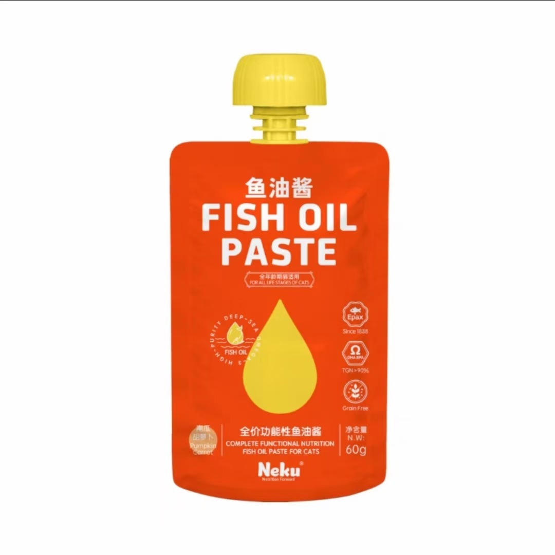 뉴 피쉬 오일 소스 호박 당근 60g 팩