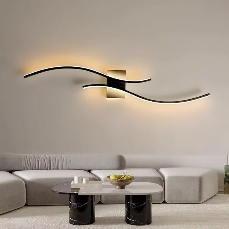 Living room wall lamp, minimalist and luxurious, TV background wall lighting, unique and creative art, bedroom bedside lamp, corridor wall lamp Living room wall lamp, minimalist and luxurious, TV background wall lighting, unique and creative art, bedroom bedside lamp, corridor wall lamp