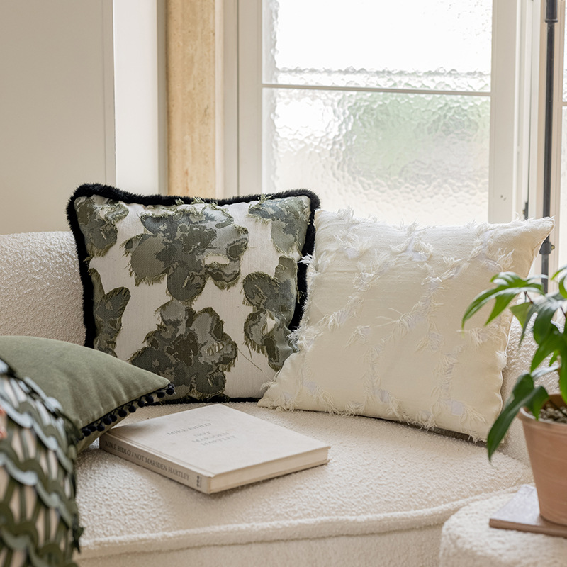 北欧のシンプルな編み物抱き枕寝室のソファーシートのクッションの軽い豪華なサンプルプレートの間のホテルの民宿抱き枕カバーの卸売り