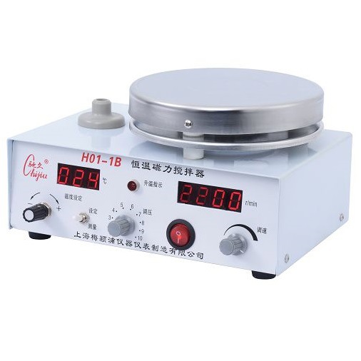 梅颖浦】H01-1B数显恒温磁力搅拌器(定时)5L/100~1800r/min/150℃
