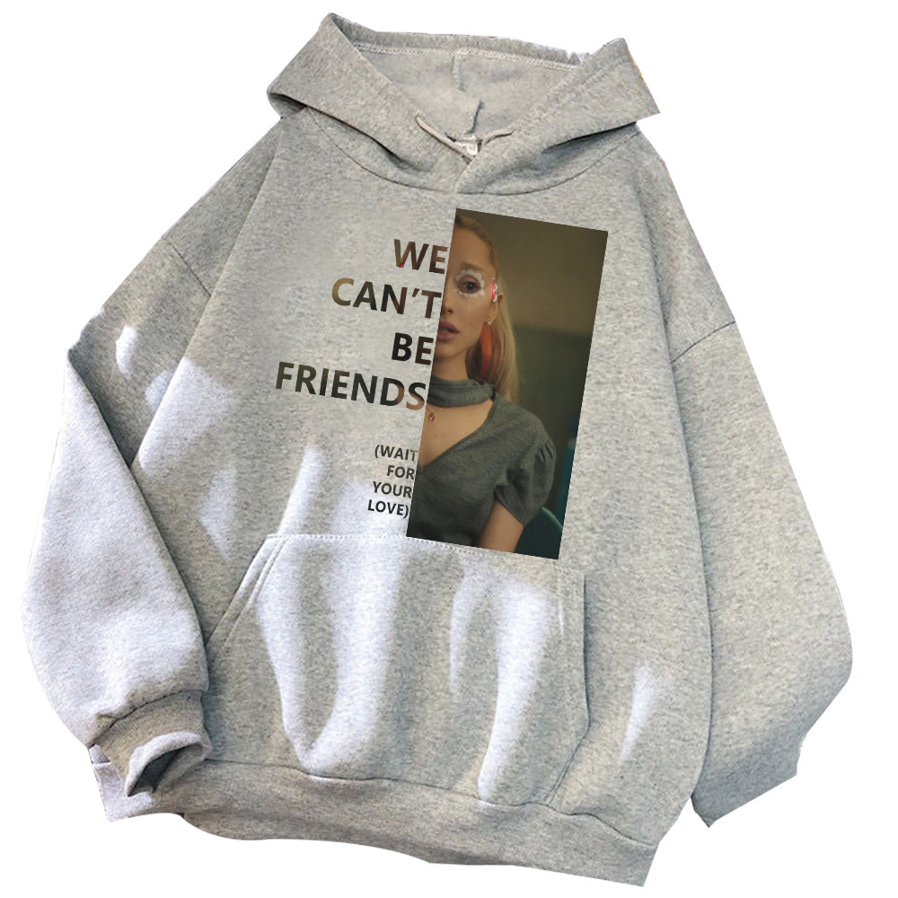 Ariana Grande Wait For Your Love Hoodie Man Woman Harajuku L