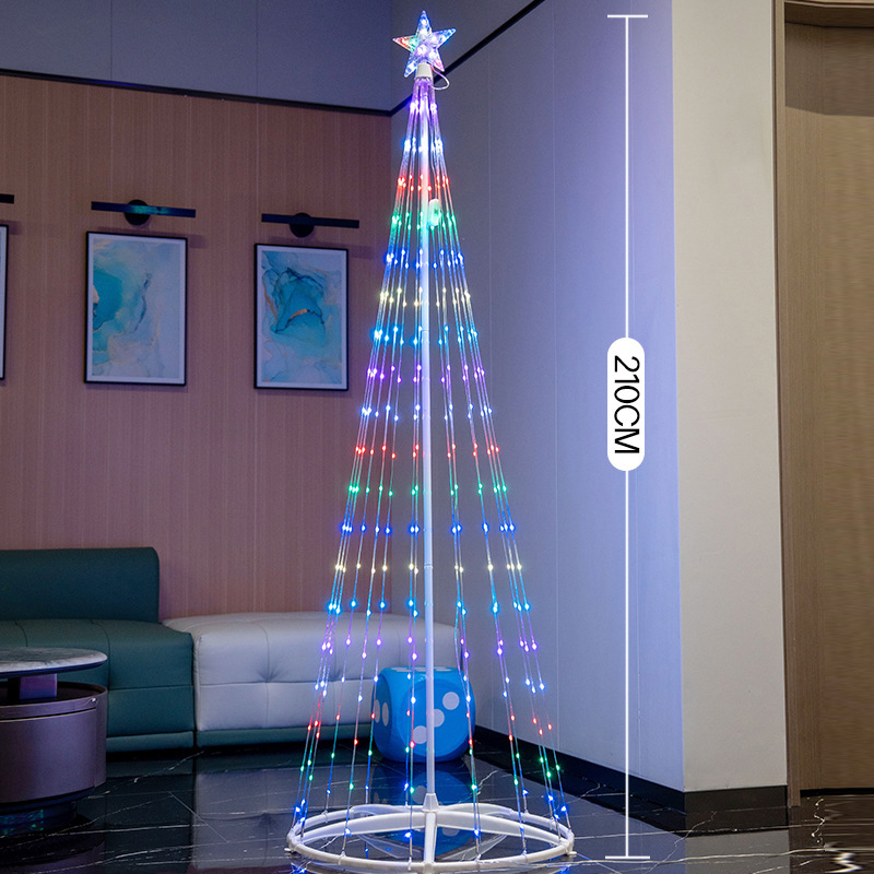 RBG リモコン変色オーナメント クリスマスデコレーション シーンレイアウト LED ライト ショップパーティー 写真小道具|undefined