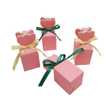 粉红色花瓶盒欧式婚礼包装盒生日礼物盒情人节糖果简约纸盒喜糖盒