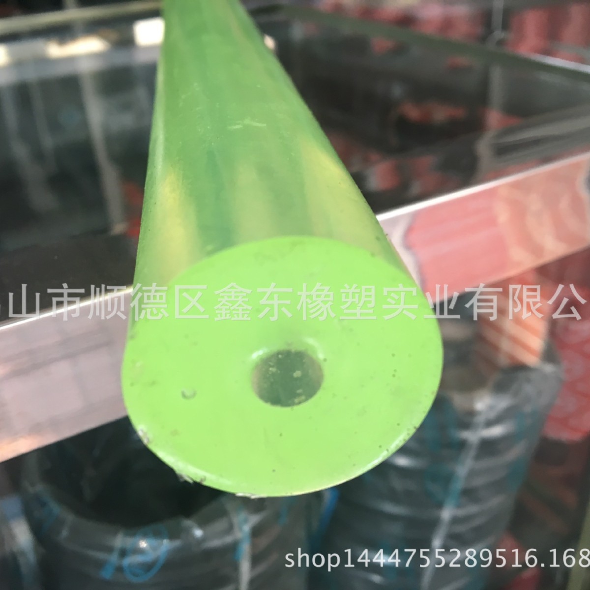 50mm聚氨酯空心棒 PU空心棒 优力胶空心棒 牛筋空心棒 空心弹性棒
