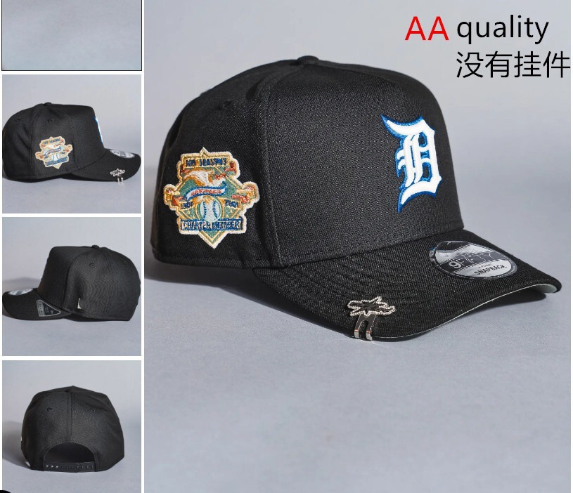Comercio exterior transfronterizo al por mayor 2026 AA gorra de boca de pato bordado tridimensional ajustable gorra de hip-hop Yankees Dodgers