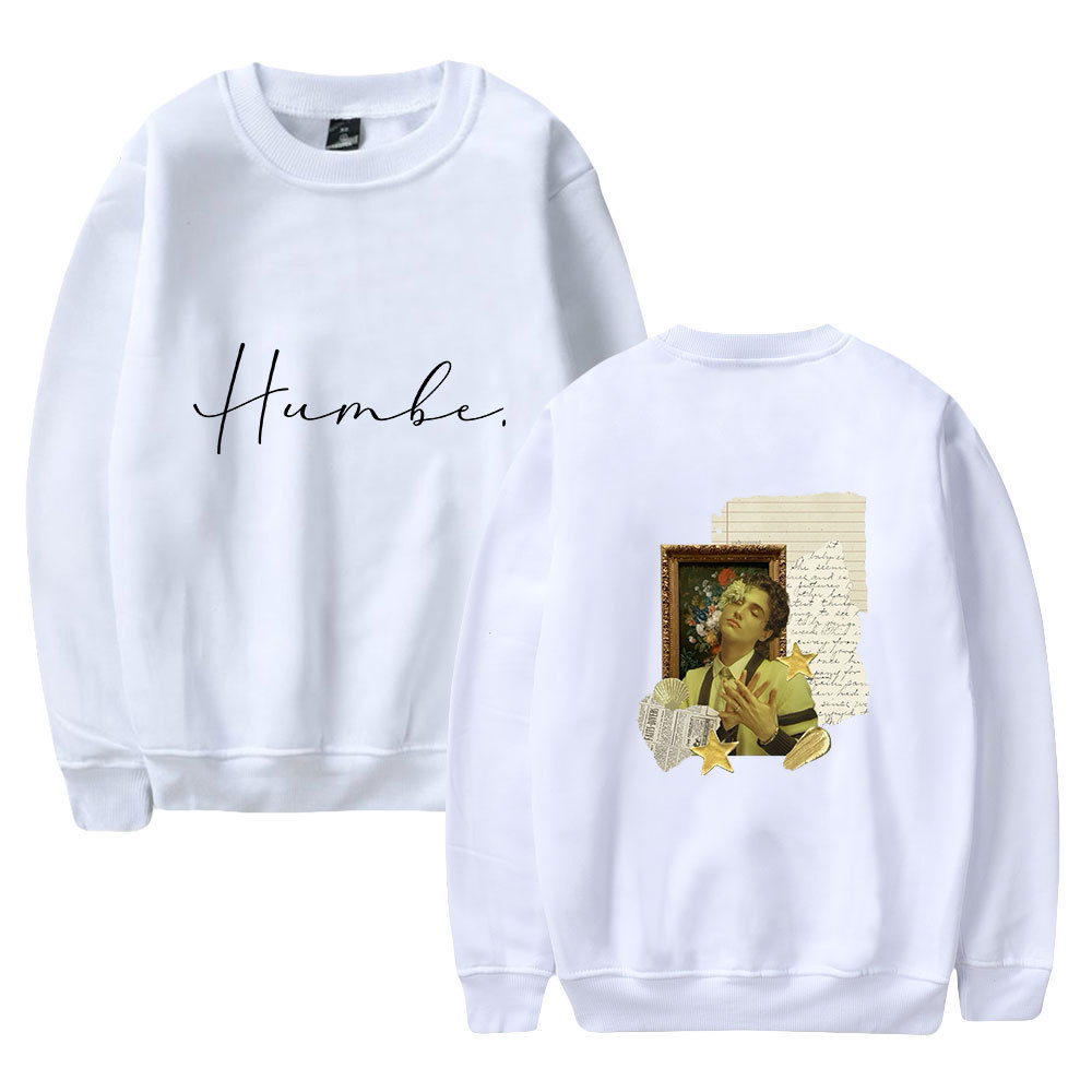 Humbe O-Neck Sweatshirts Women Men Long Sleeve Sweatshirts