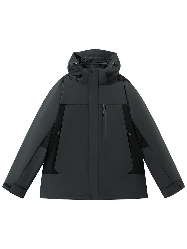 Wang Erbo, el mismo estilo, chaqueta tres en uno Yaya, 25 nuevos trajes de trabajo, ropa de Parker de tres pruebas, abrigo grueso y cálido