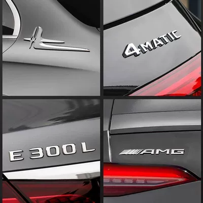 for Mercedes-Benz rear emblem stickers, Car logo