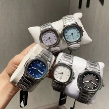 渐变色鹦鹉螺手表方形高档手雷石英女表时尚高级感名表黛施卡手表