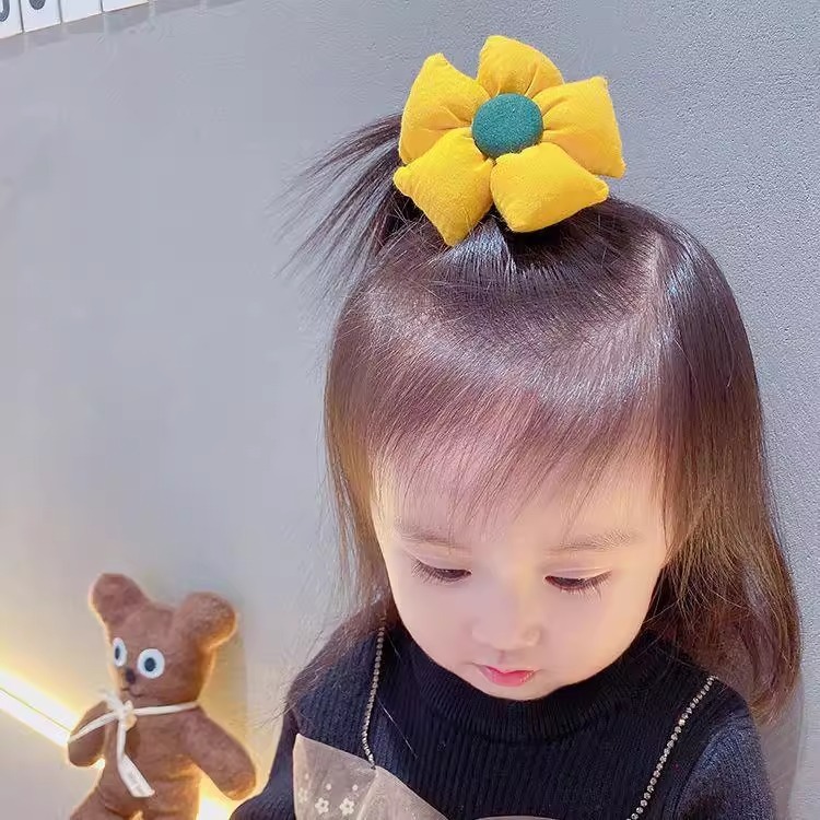 皮筋女儿童小女孩头绳橡皮筋扎头不伤发弹性好花朵发绳发圈头饰|undefined