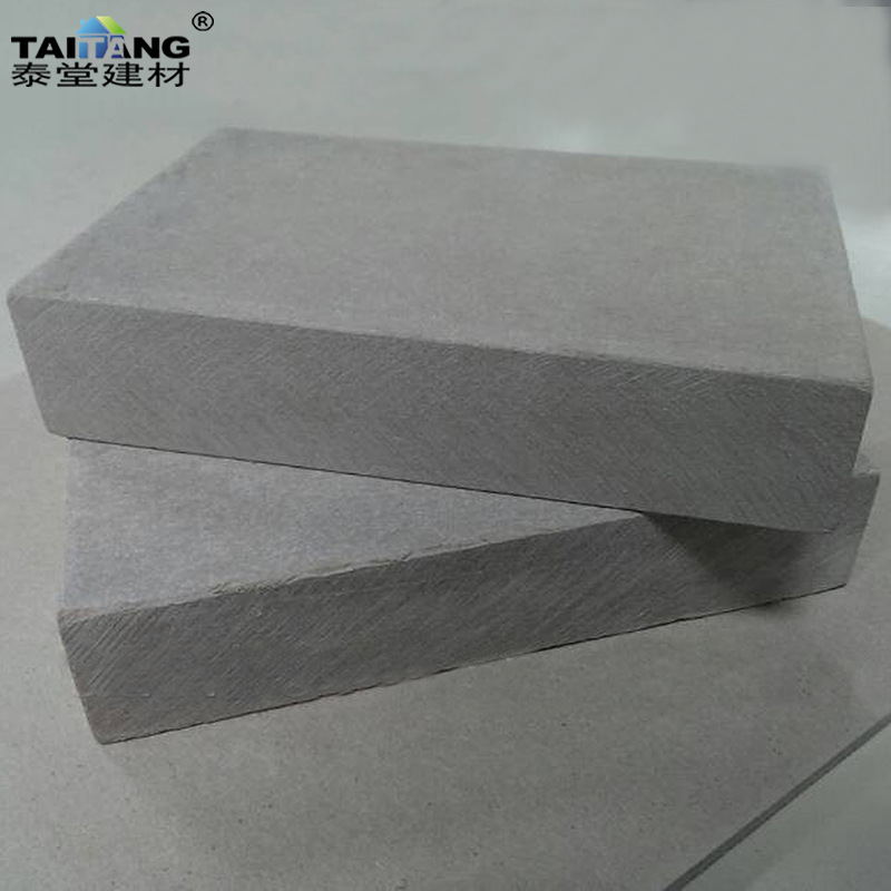 Tablero de cemento Silicato de calcio Aislamiento térmico de pared exterior Tablero de silicato de calcio ignífugo Techo exterior Tablero de cemento de silicato de calcio para construcción image 1