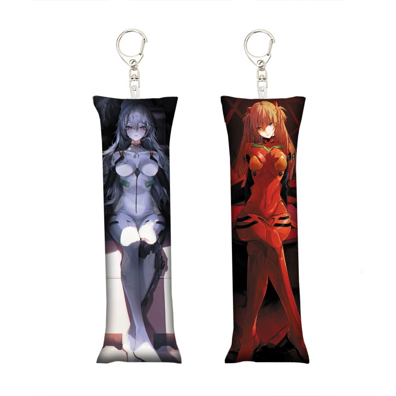 [新世纪福音战士EVA小抱枕钥匙扣迷你背包挂件Mini Dakimakura挂饰] → Персонаж Евангелиона EVA мини-ободок-сердечник брелок мини-рюкзак подвеска