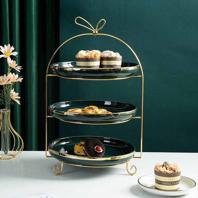 甜品架+盘