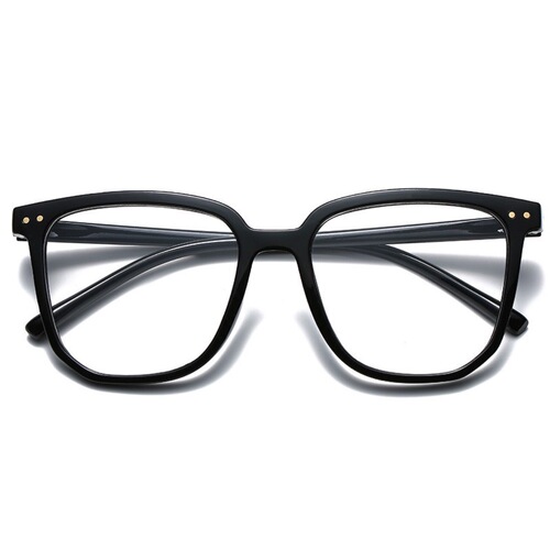  new retro glasses frame fashion plain little red book frame large square frame anti-blue light myopia finished product
