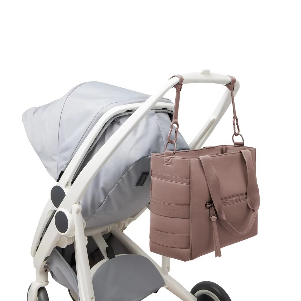 OE Waterproof Diaper Bag, Neoprene Handbag, Large Capacity, Shoulder Bag, Travel and Outdoor Baby Stroller Bag