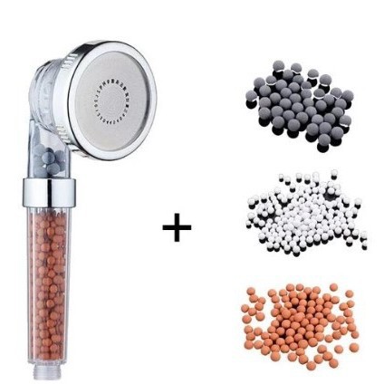 B Модель прозрачный+красный шарик+серой шарик+белый шарик