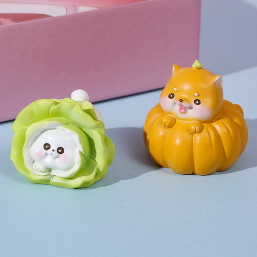 Creative Cartoon Cai Dog's World Mini Ornaments Micro Landscape Resin Crafts Wholesale Desktop Decoration Wholesale