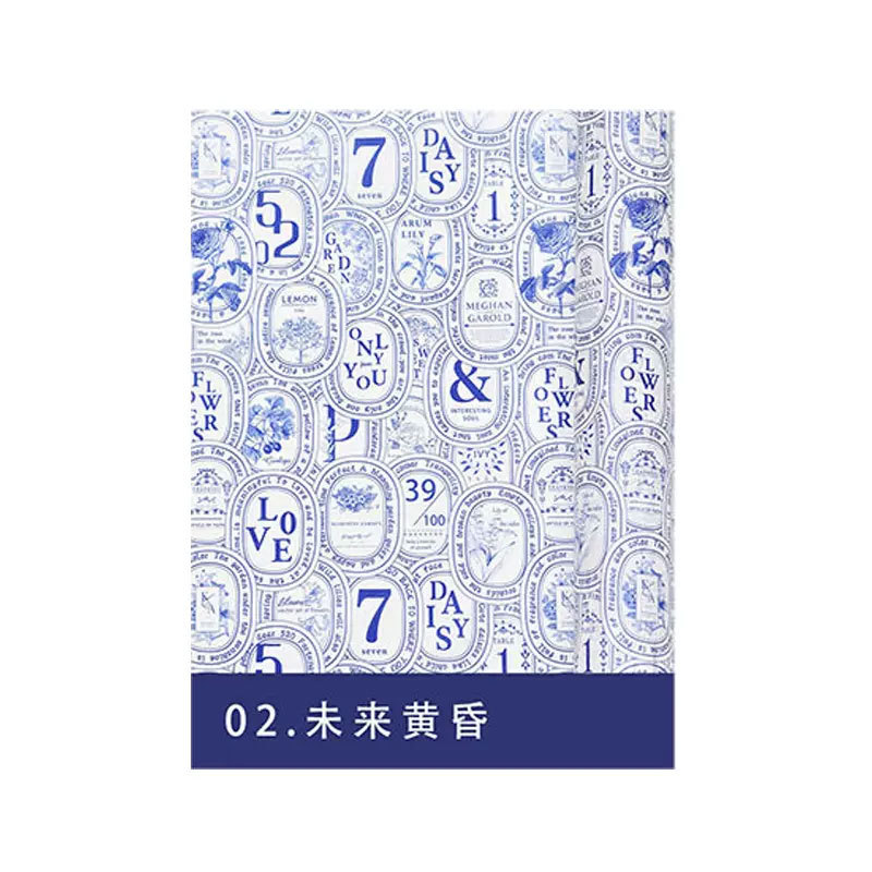 Huaxi té negro copo de nieve papel de embalaje ramo de flores artesanal micro impermeable papel de revestimiento florista papel de embalaje floral