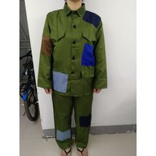 叫花子服装乞丐服套装古代丐帮要饭衣服补丁演出服破烂古装搞笑女