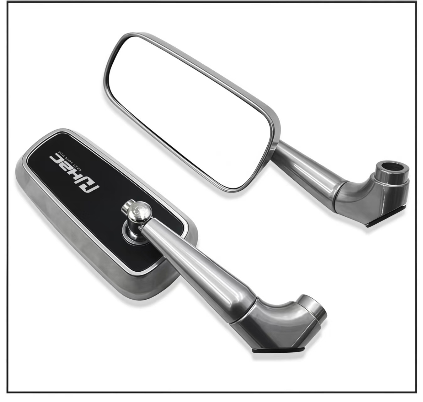 Hot-Selling Universal Motorcycle Electric Vehicle Aluminum Alloy H2C Rearview Mirror Anti-Glare Mirror Modification
