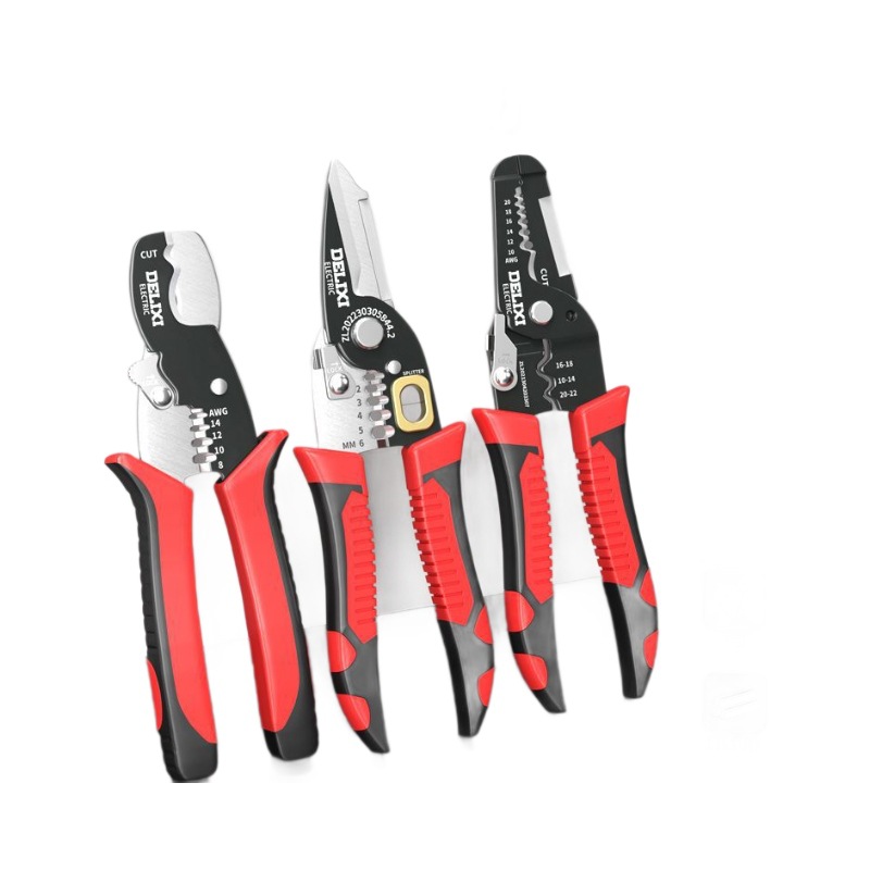Delixi Electric Multi-function Wire Stripping Pliers Electrician Hand-held Industrial Grade Wire Stripping Pliers Wire Cutting Pliers 5