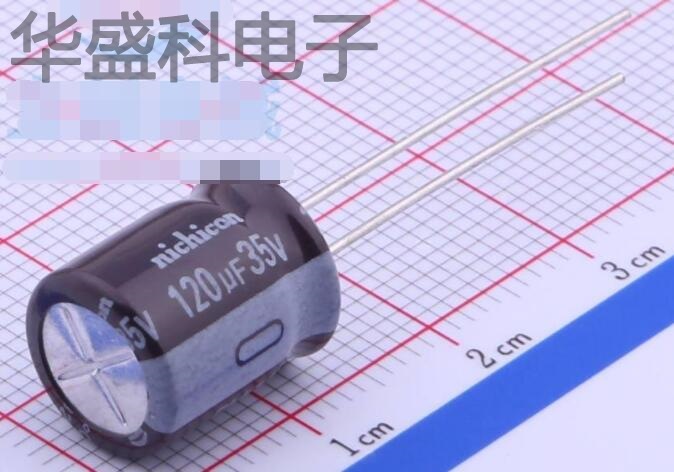 UPM1V121MPD6 描述 120uF 35V 引线型铝电解电容 厂家直销