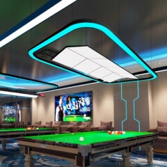 ビリヤードホール雰囲気ライト高輝度 LED ストリップライトビリヤードルーム特別なシャンデリアシームレスなスプライシングジム装飾ライト