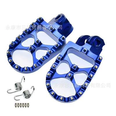 Off-road motorcycle cleats Motorcycle pedals - blue