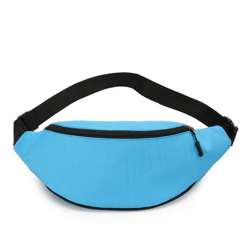 Cross-border best-selling multi-functional running waist bag for men and women, new single-compartment waist bag, wear-resistant and large capacity fitness waist bag