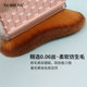 Portable Retractable Makeup Brush Retractable Dustproof Seamless Foundation Brush with Cover Mini Travel Wave Compact Makeup Brush