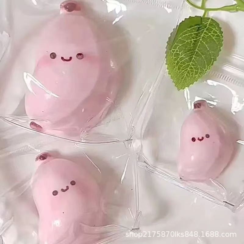 큰 핑크색 바나나