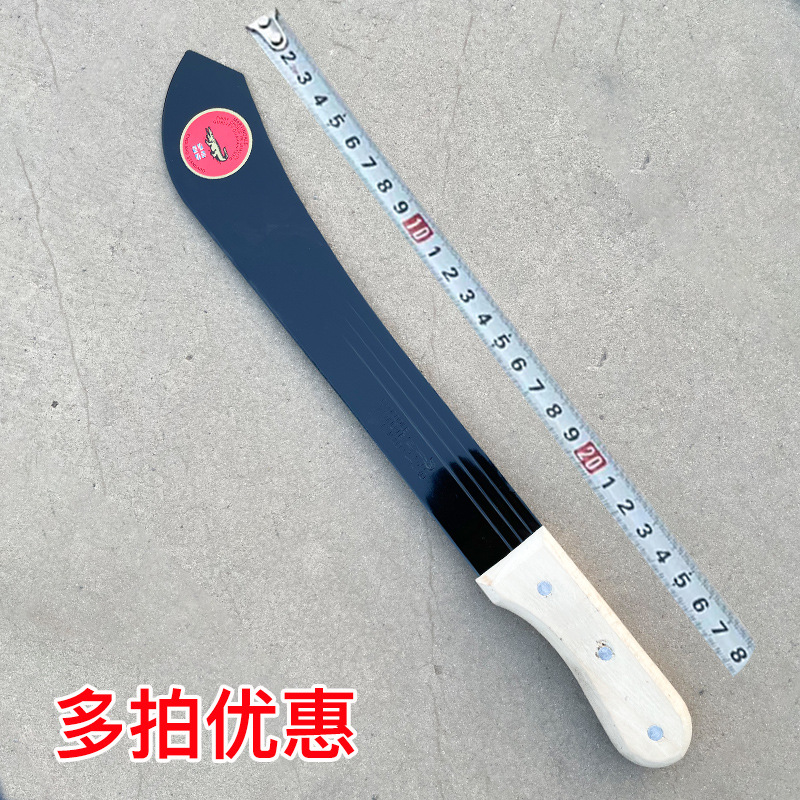 Exportado a África y América del Sur M204B Cuchillo de caña de azúcar Acero al manganeso Templado Espesar Cuchillo de leña Cuchillo de sandía Cuchillo de coco